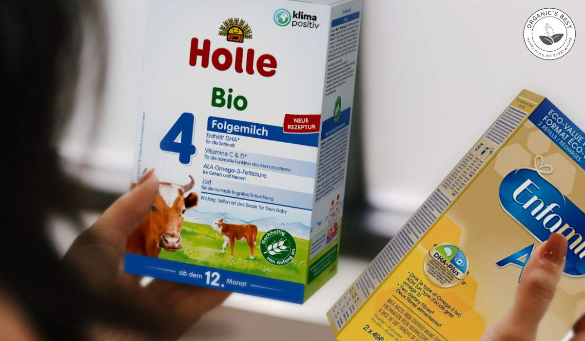 Holle Formula vs. Enfamil Organic