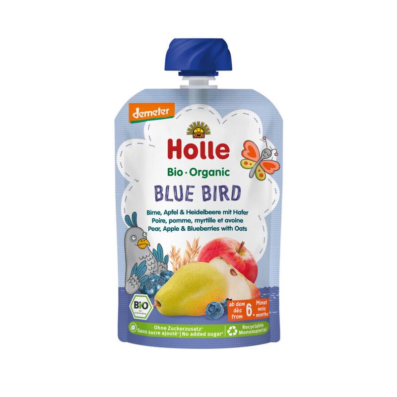 Blue Bird - Pear, Apple & Blueberries with Oats (100g), from 6 months