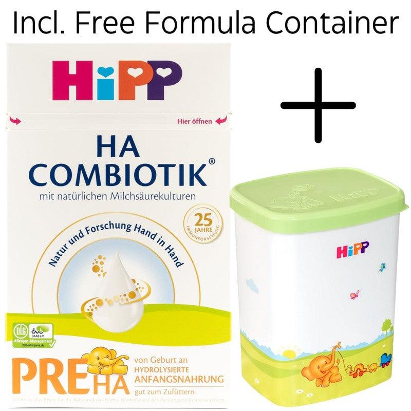 HiPP HA Stage PRE Formula (600g) + Free HiPP Container