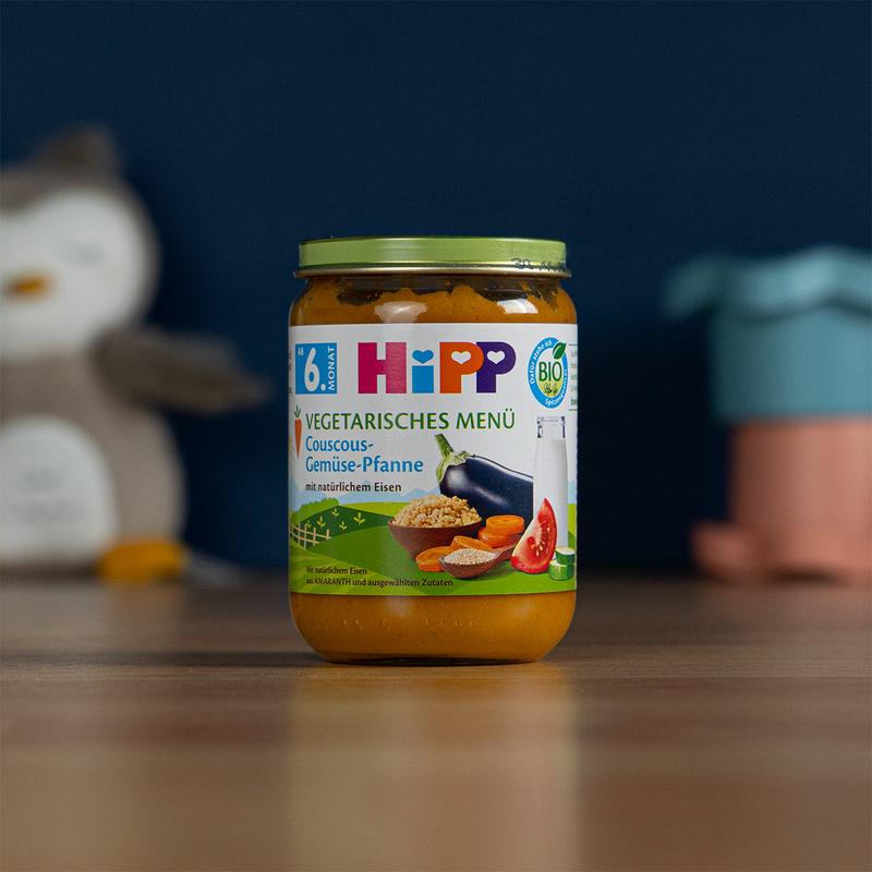HiPP Jar - Couscous With Vegetables Puree (190g)