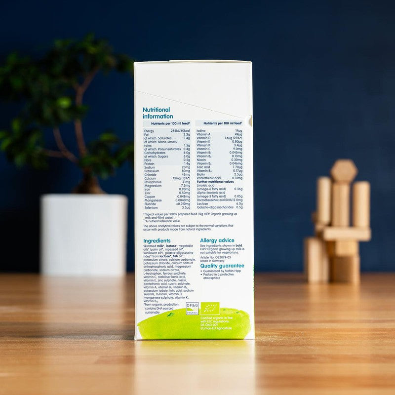 HiPP UK Stage 3 Organic Combiotic Growing Up Milk Formula (600g)