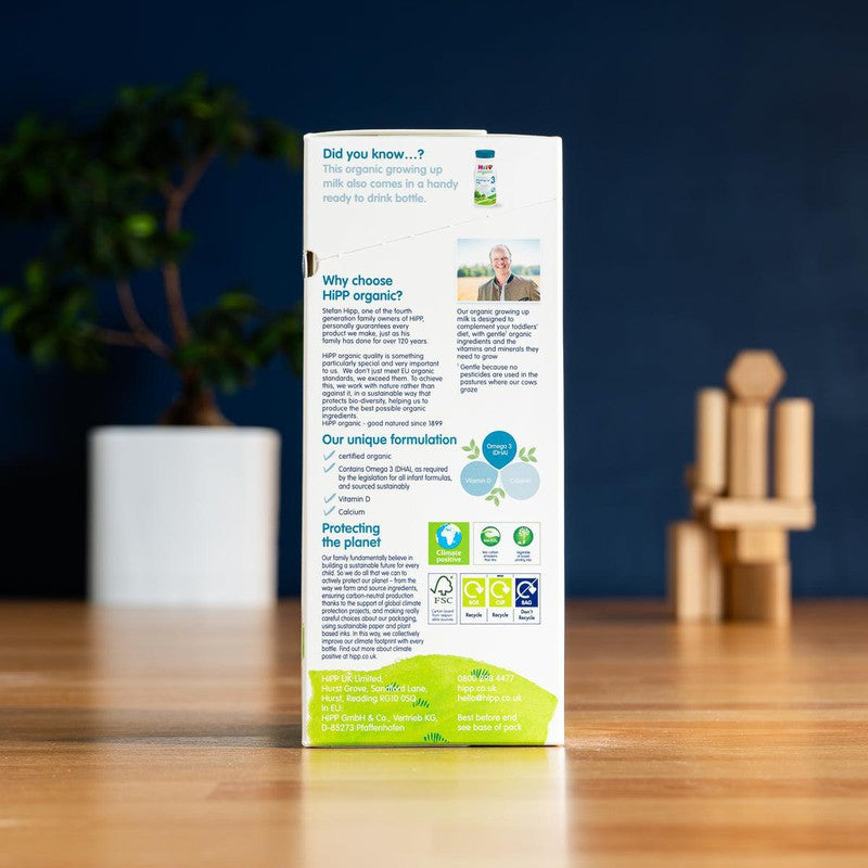 HiPP UK Stage 3 Organic Combiotic Growing Up Milk Formula (600g)