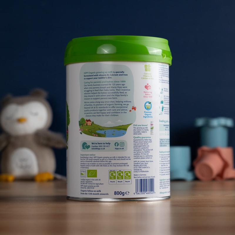 HiPP UK Stage 3 Organic Combiotic Growing Up Milk Formula (800g)