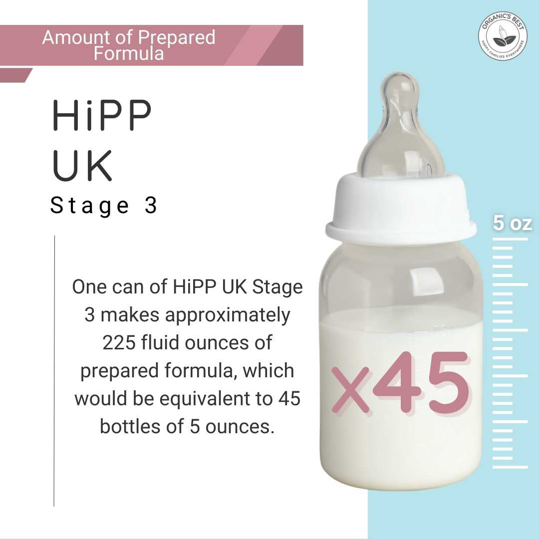 HiPP UK Stage 3 Organic Toddler Formula