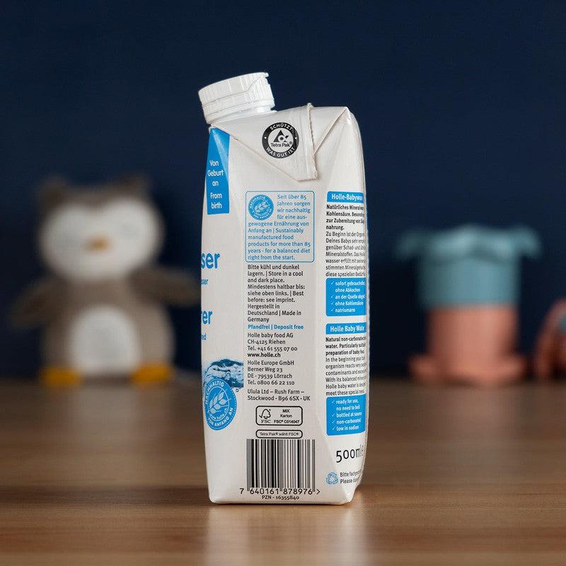 Holle Baby Water for Formula Preparation (500ml), From Birth - 6 Units
