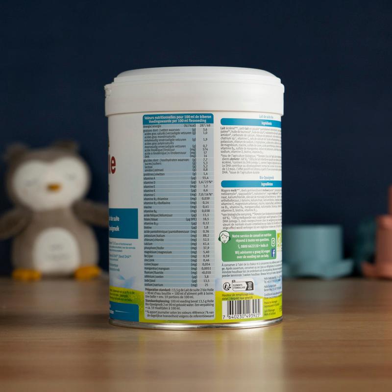 Holle Cow Milk Formula Stage 2 (6+ Months): Dutch Version (800g)