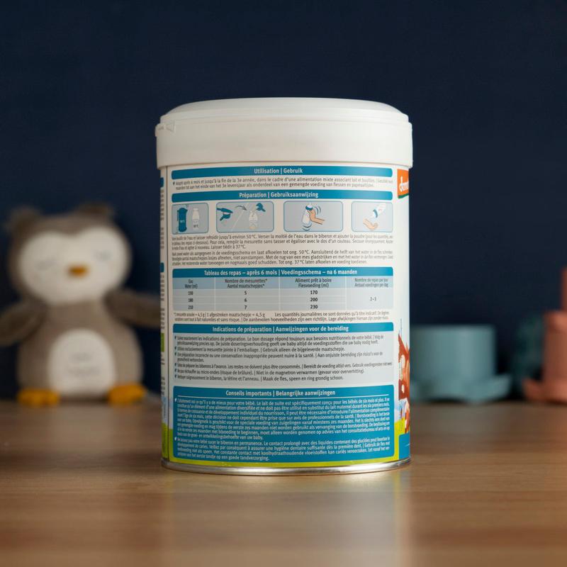 Holle Cow Milk Formula Stage 2 (6+ Months): Dutch Version (800g)