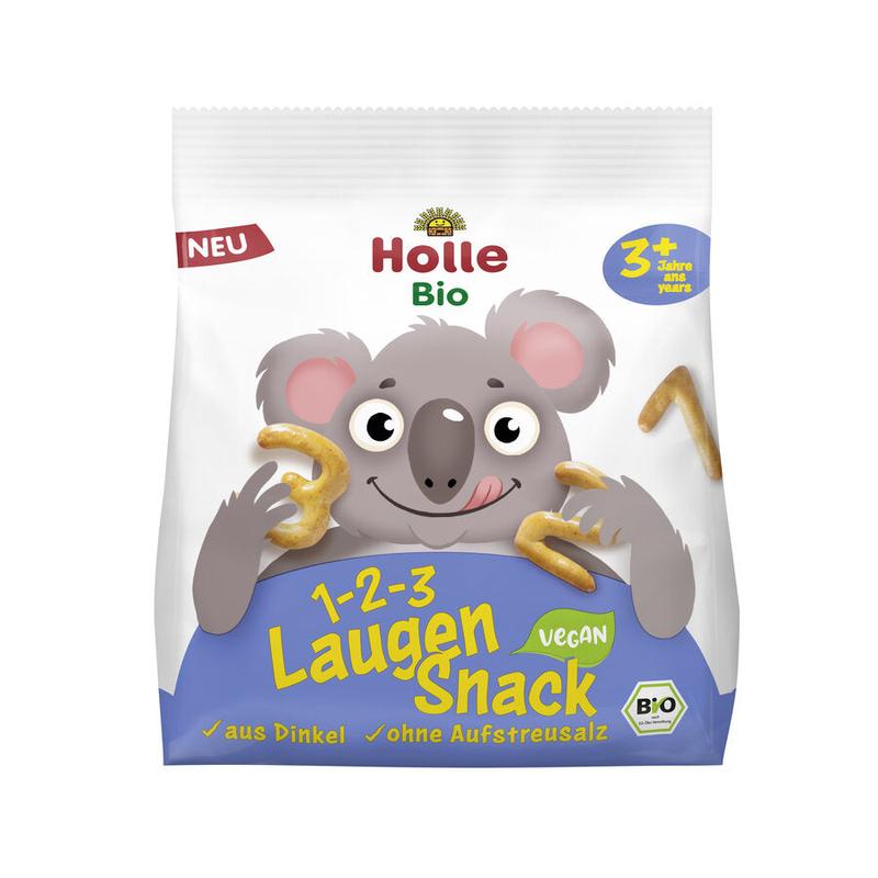 Holle Organic 1-2-3 Pretzel Snack (3+ years), 80g - 3 Packs