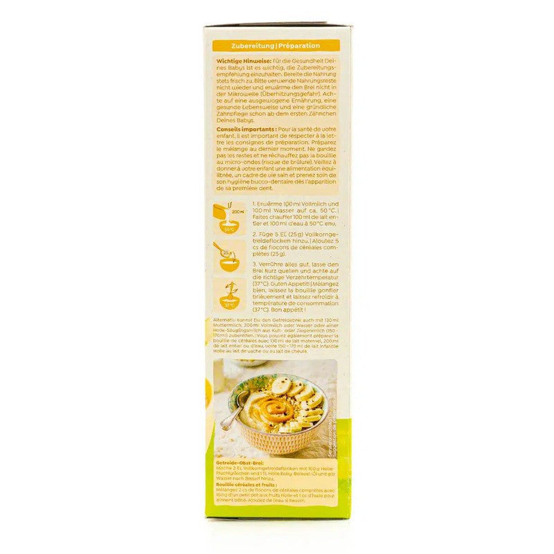 Holle Organic Fruit Porridge Banana-Semolina (6+ Months) - 250g