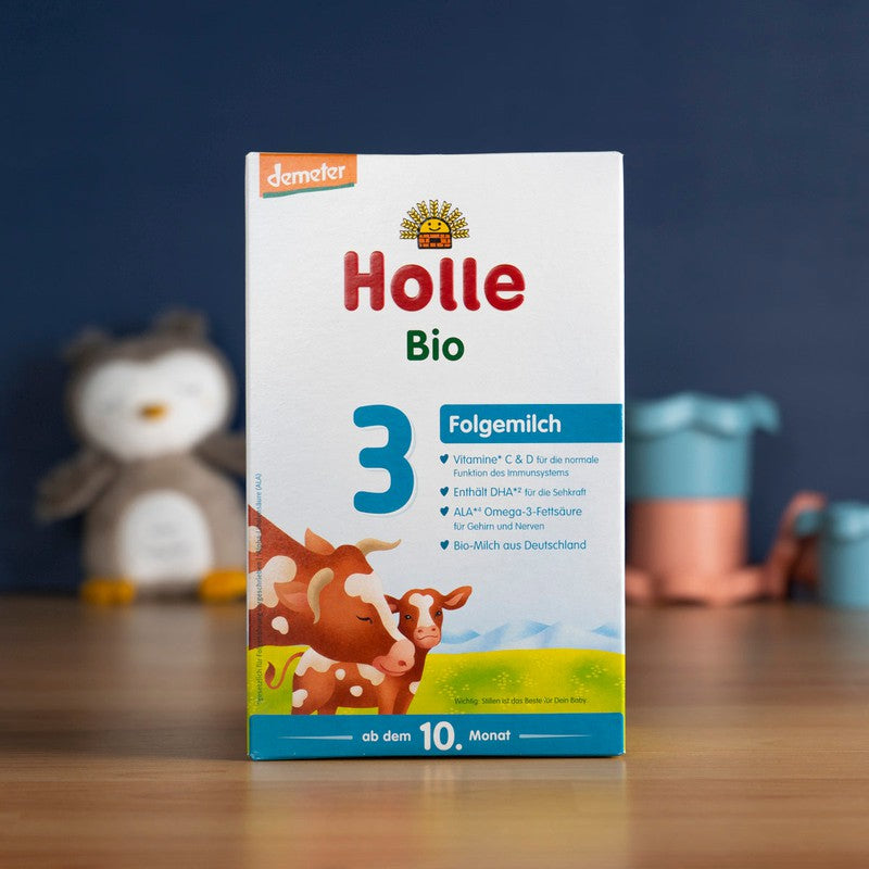 Holle Stage 3 (10-12 Months) Organic Baby Formula (600g)
