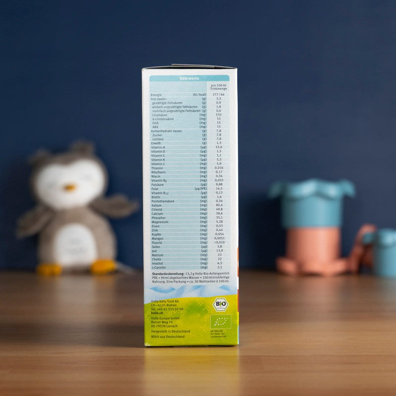 Holle Stage PRE (0+ Months) Organic Infant Formula (400g)