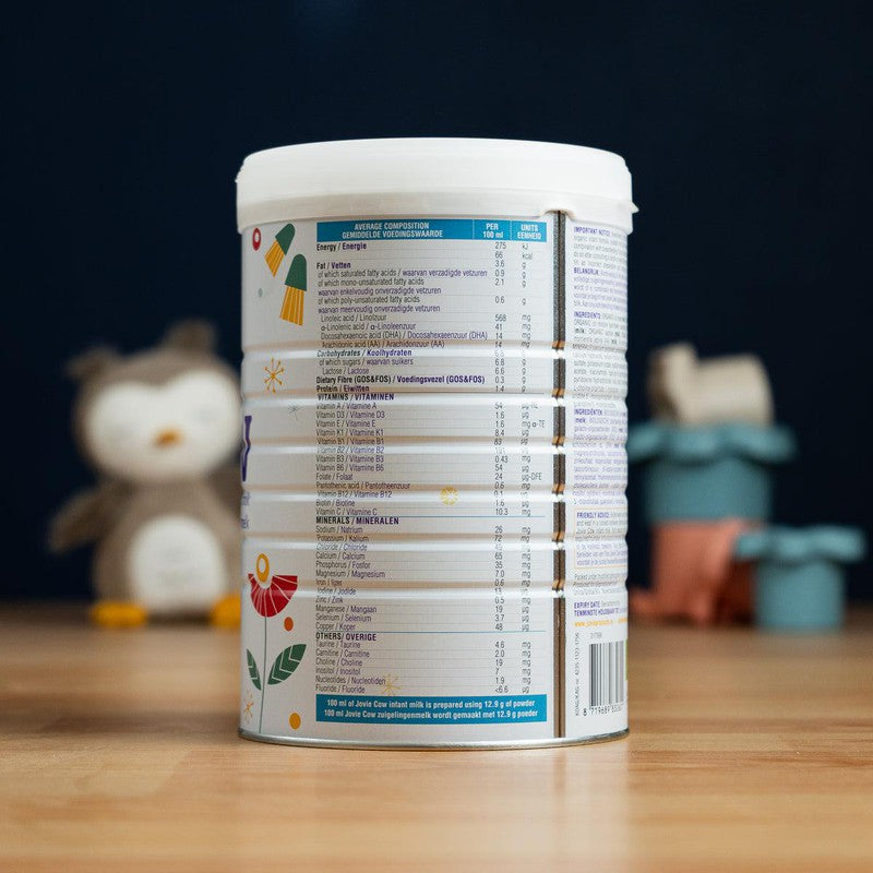 Jovie Stage 1 (0-6 Months) Organic Cow Milk Formula (800g)