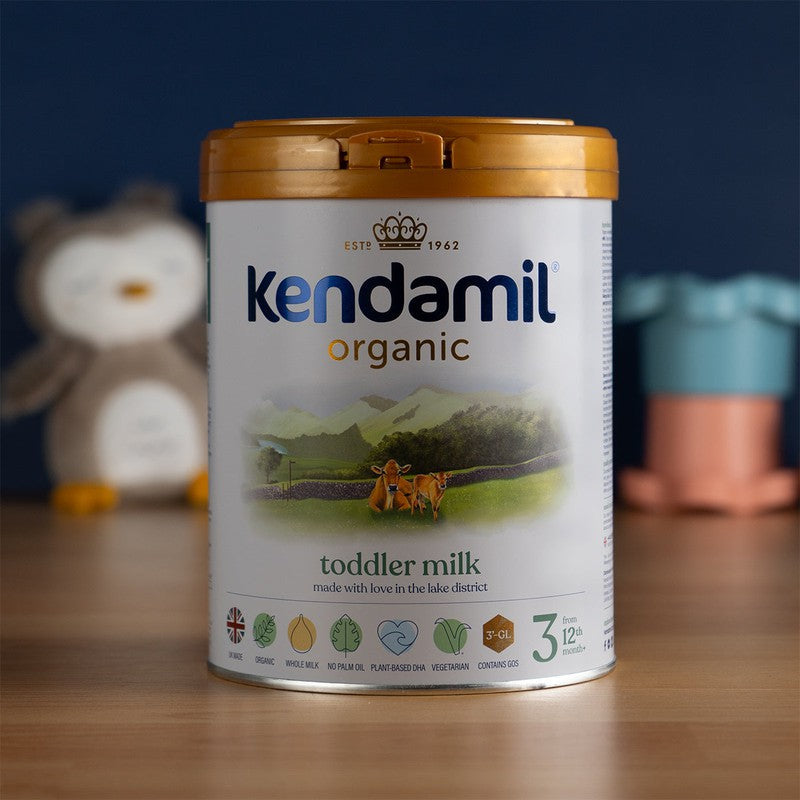 Kendamil Organic Stage 3 (12+ Months) Toddler Milk Formula (800g): UK Version