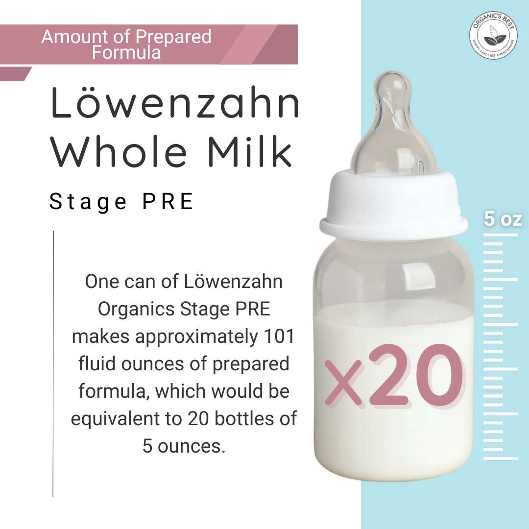 Löwenzahn Organics Cow Milk Formula Stage Pre