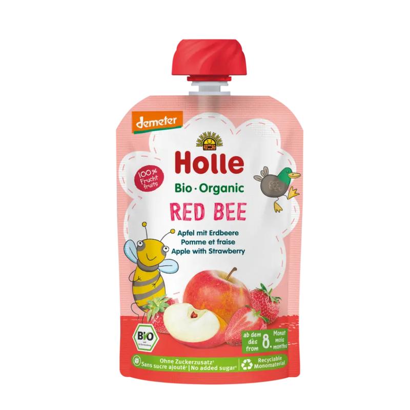 Red Bee - Apple with Strawberry (100g), from 8 months