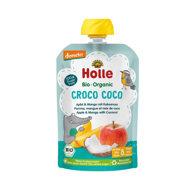 Croco Coco - Apple & Mango with Coconut (100g), from 8 months