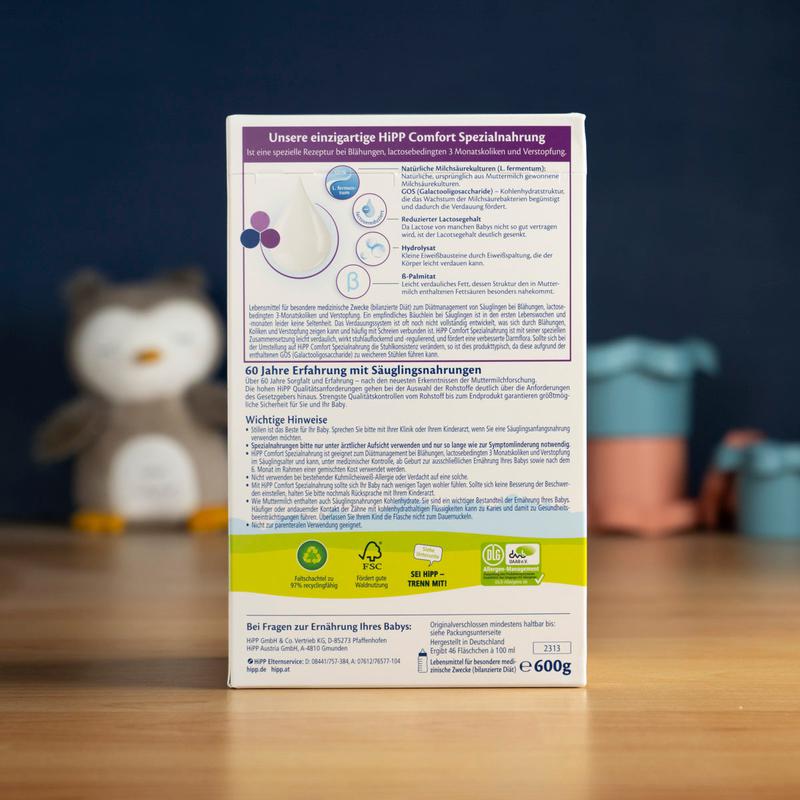 HiPP Comfort Special Formula 0+ months (600g)