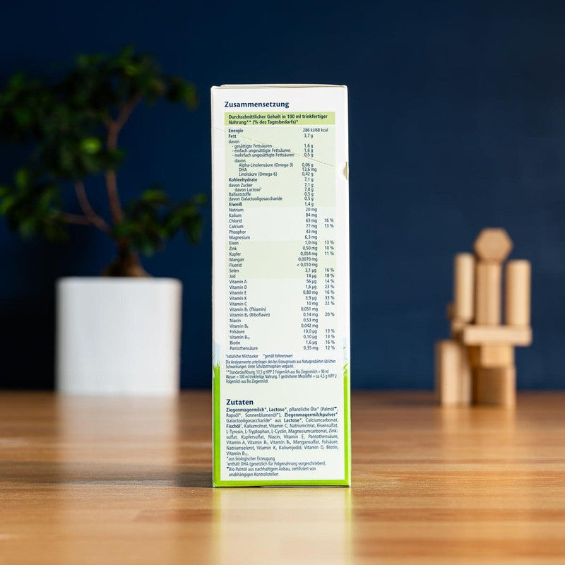 HiPP Goat Milk Formula Stage 2 (6-12 Months) - German Version (400g)