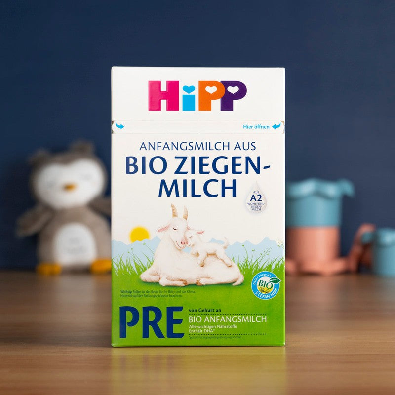 HiPP Goat Milk Formula Stage PRE (0-6 Months) - German Version (400g)