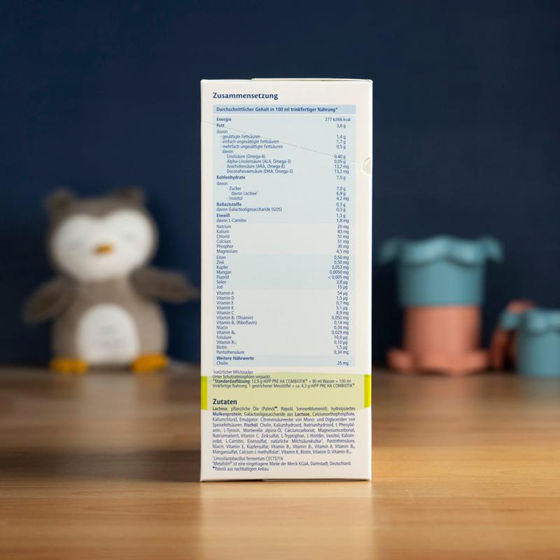 HiPP HA PRE Hypoallergenic Infant Formula 0+ Months (600g)