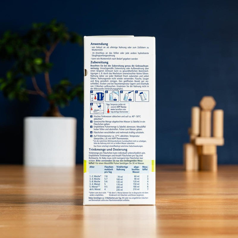 HiPP HA Stage PRE Formula (600g) + Free HiPP Container