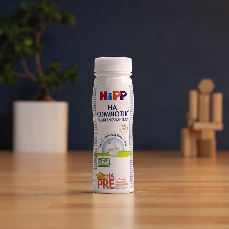 HiPP HA Stage PRE Ready to Feed Formula (200ml) - 60 Bottles