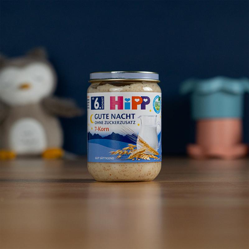 HiPP Jar - 7 Grains and Milk Porridge (6+ months) (190g)