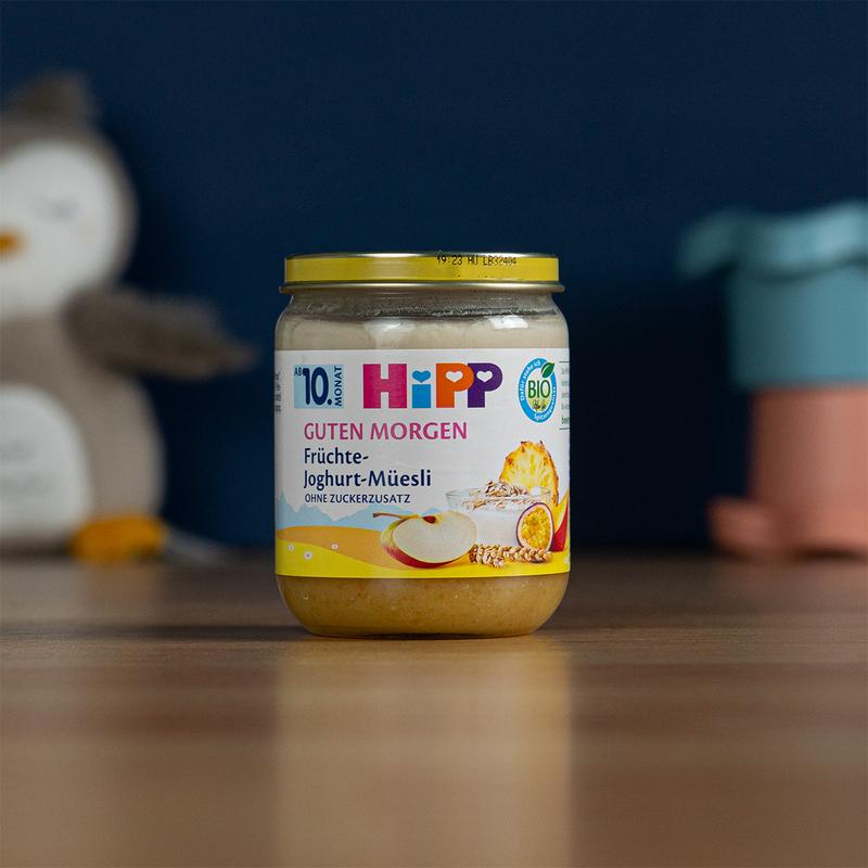 HiPP Jar - Fruit And Yogurt Muesli Puree (160g)
