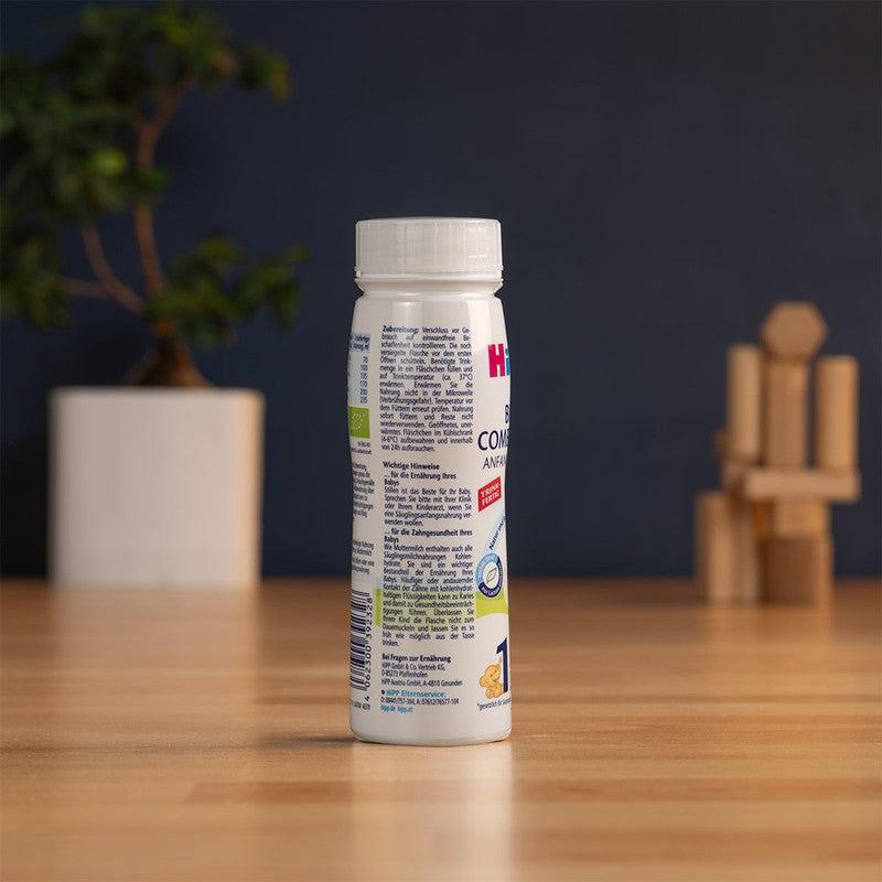 HiPP Ready to Feed Stage 1 (0-6 Months) - 200ml (60 Bottles)