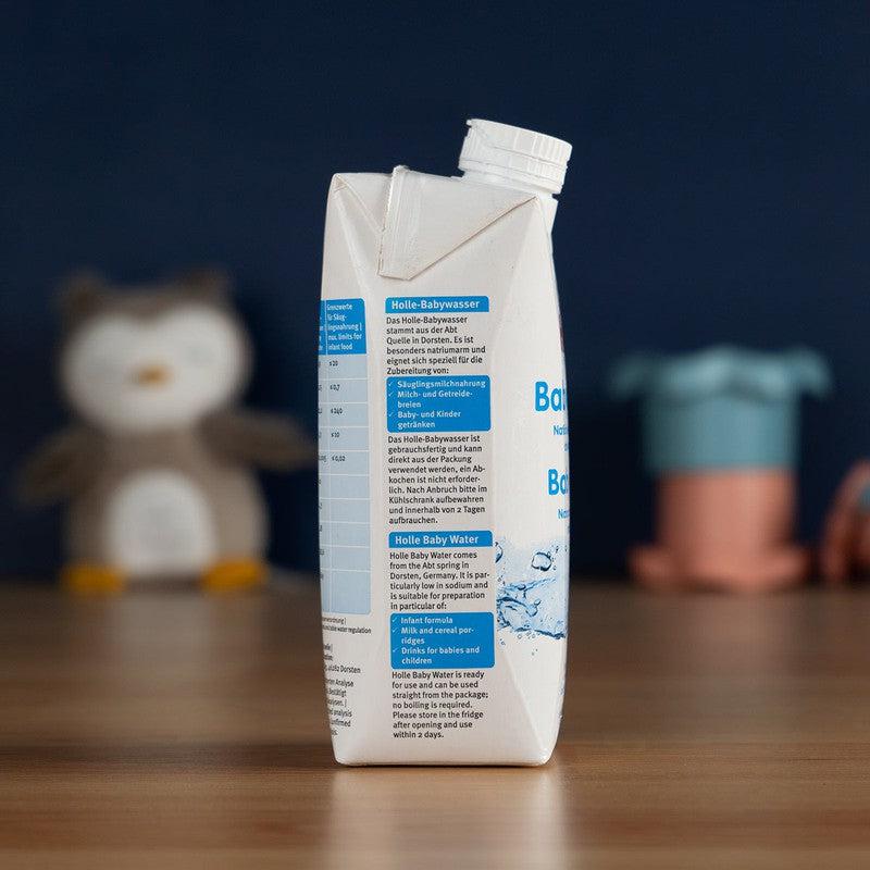 Holle Baby Water for Formula Preparation (500ml), From Birth - 6 Units
