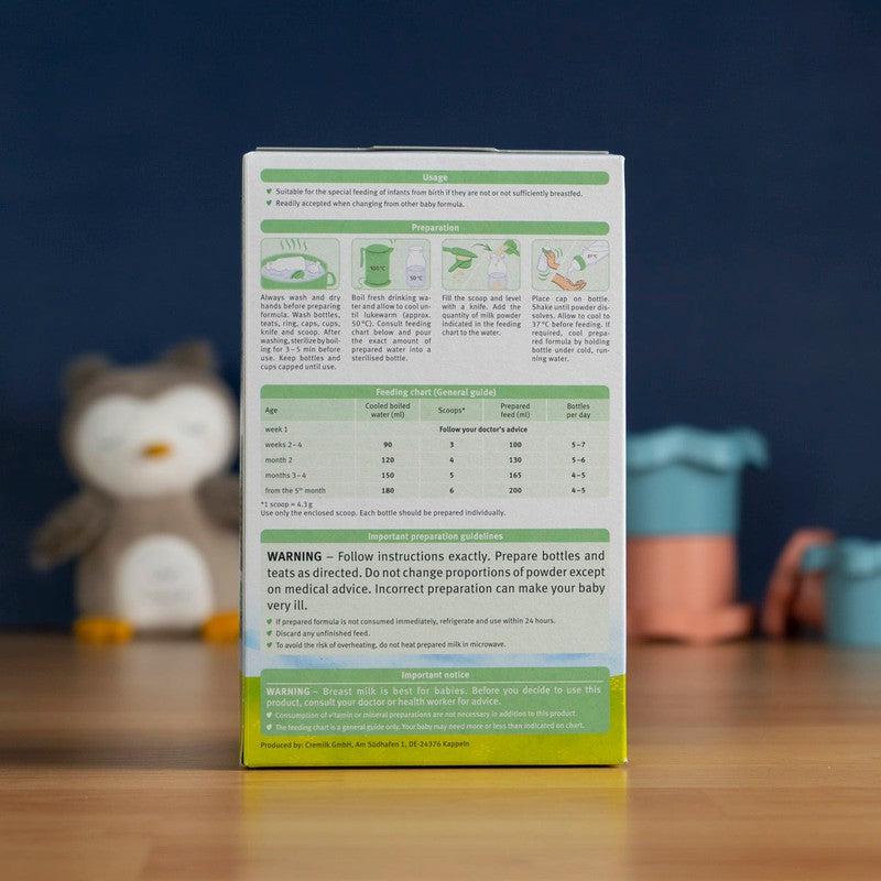 Holle Goat Milk Formula Stage 1 Lactose-Only (0-6 Months): Global Version (400g)