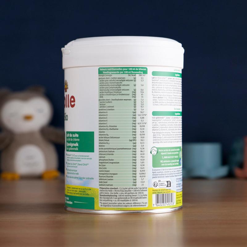 Holle Goat Milk Formula Stage 3 (10+ Months): Dutch Version (800g)