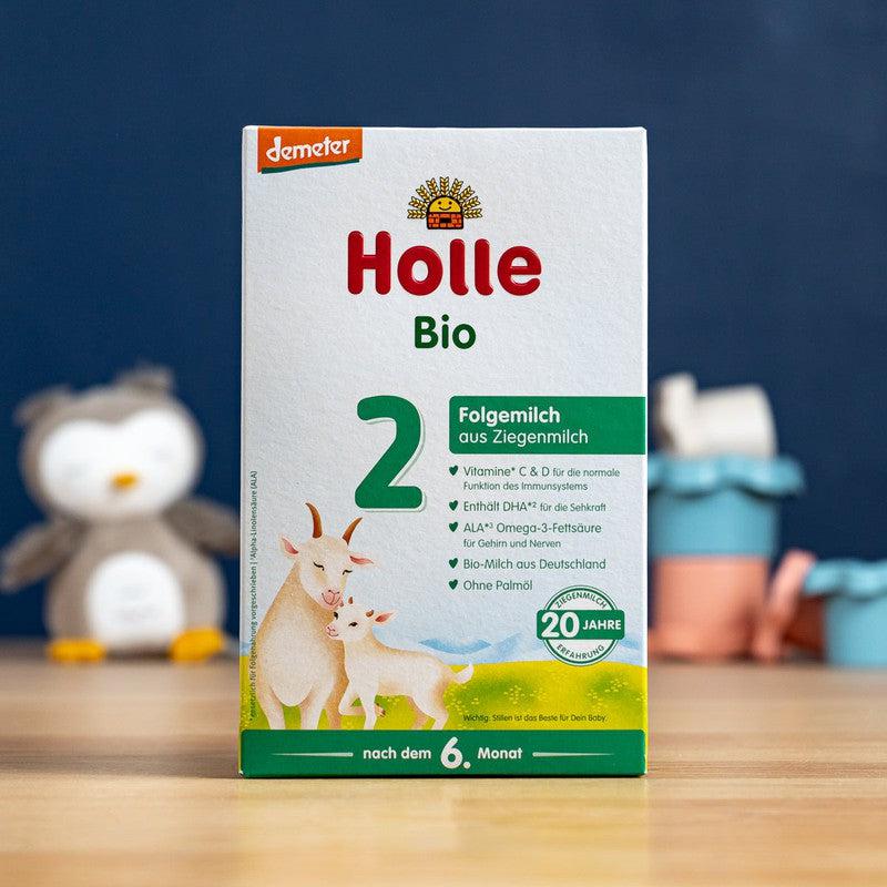 Holle Goat Stage 2 Milk Formula (400g) + HiPP Storage Container