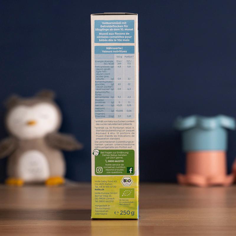 Holle Junior Multigrain Muesli with Cornflakes (10+ Months) - 250g