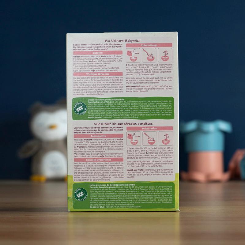 Holle Organic Baby Muesli Porridge (6+ Months) - 250g