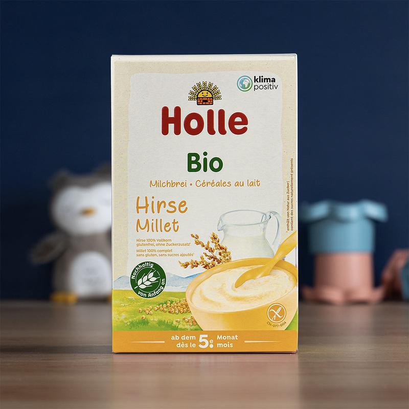Holle Organic Milk Cereal with Millet (5+ Months) - 250g