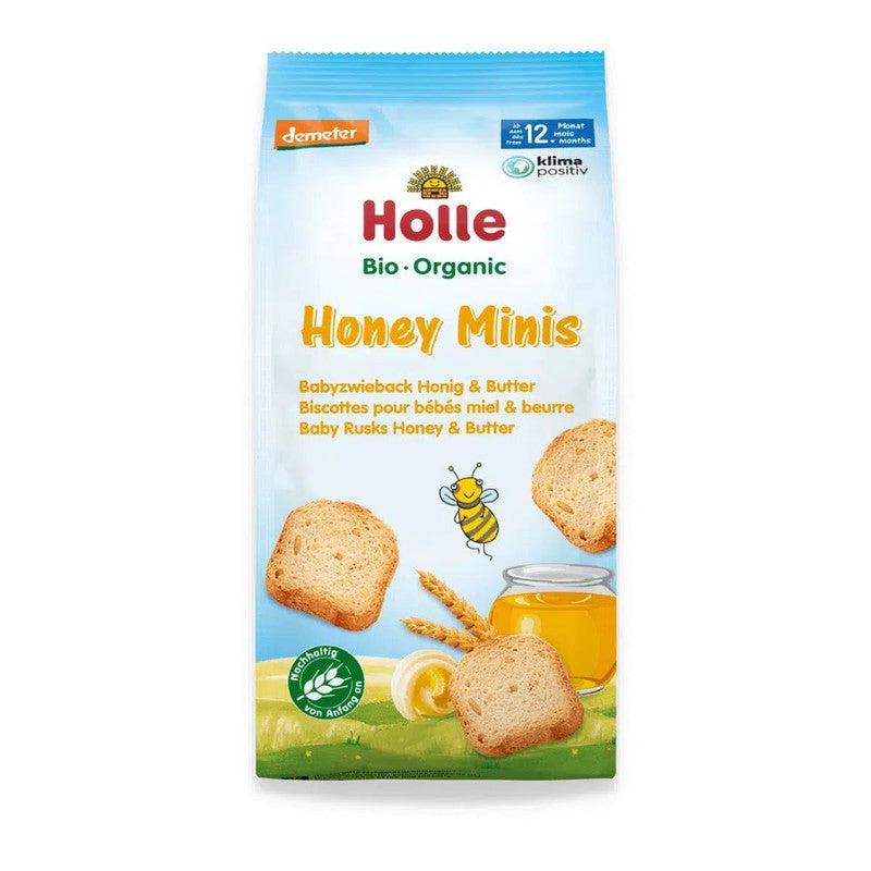 Holle Snack - Mini-Baby Rusks (12+ Months) - 100g - 3 Packs