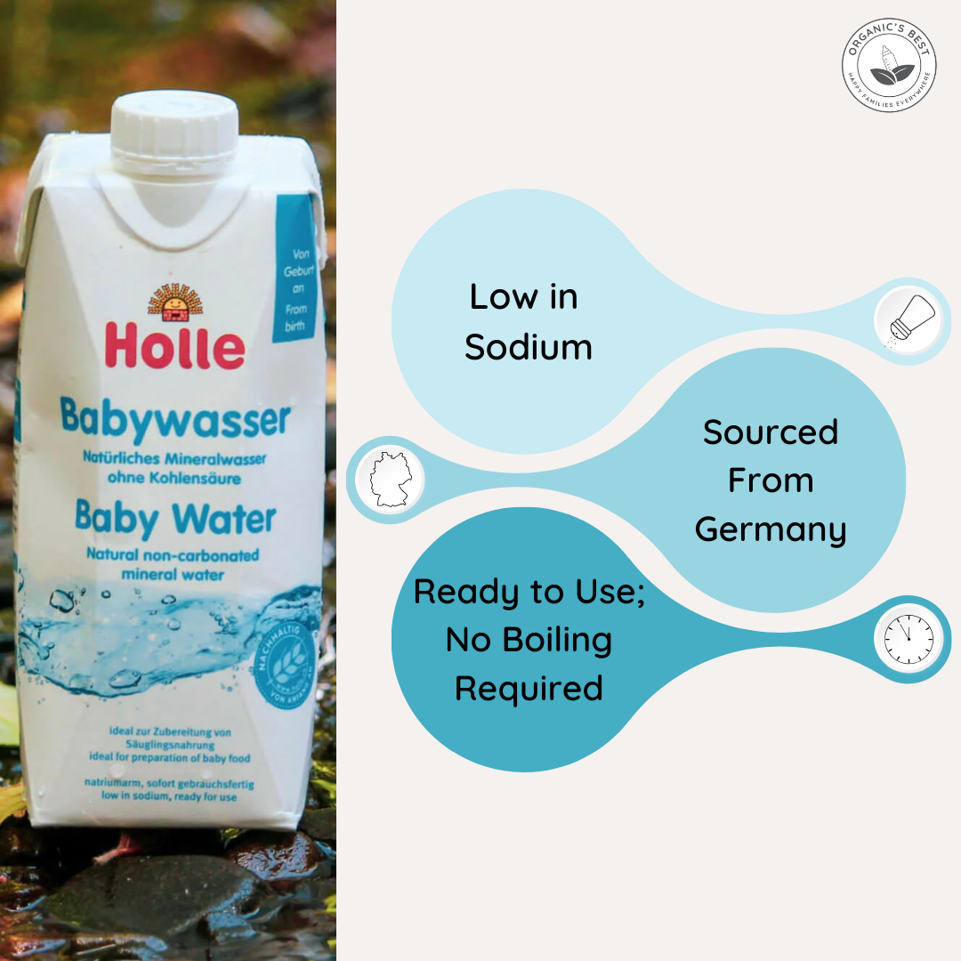 Holle Water for Baby Formula