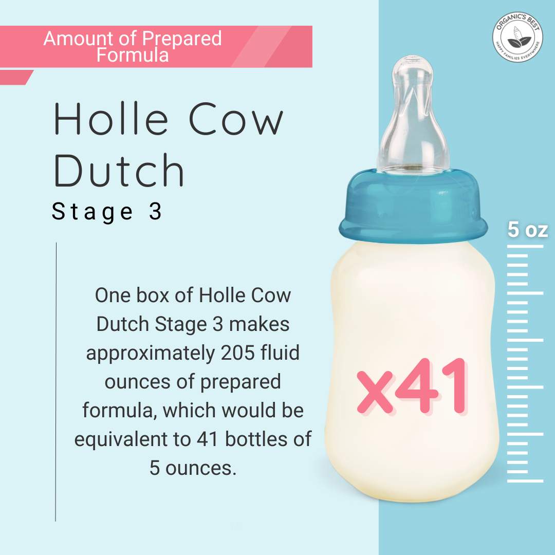 Holle Cow Dutch Stage 3 Organic Baby Formula