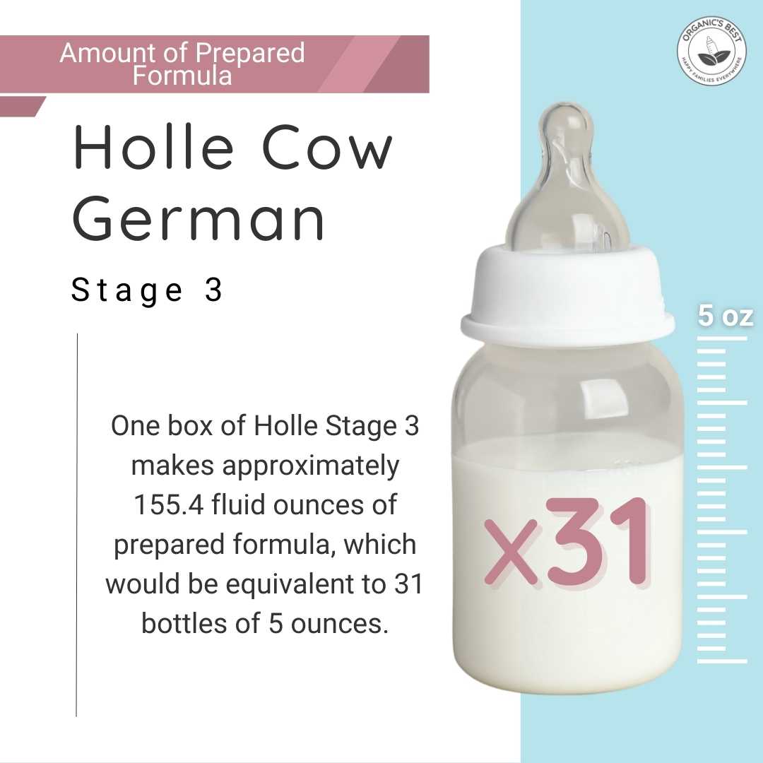Holle Cow German Stage 3 Baby Formula