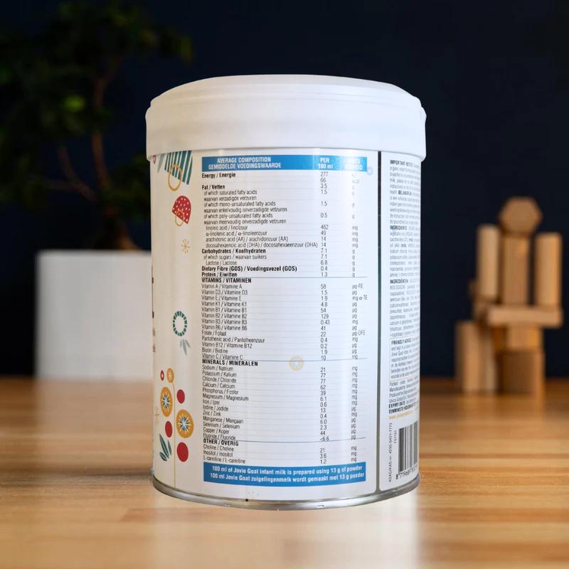 Jovie Stage 1 (0-6 Months) Organic Goat Milk Formula (800g)