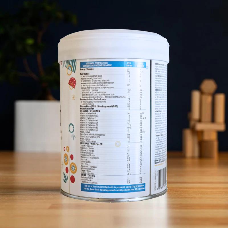 Jovie Stage 2 (6-12 Months) Organic Goat Milk Formula (800g)