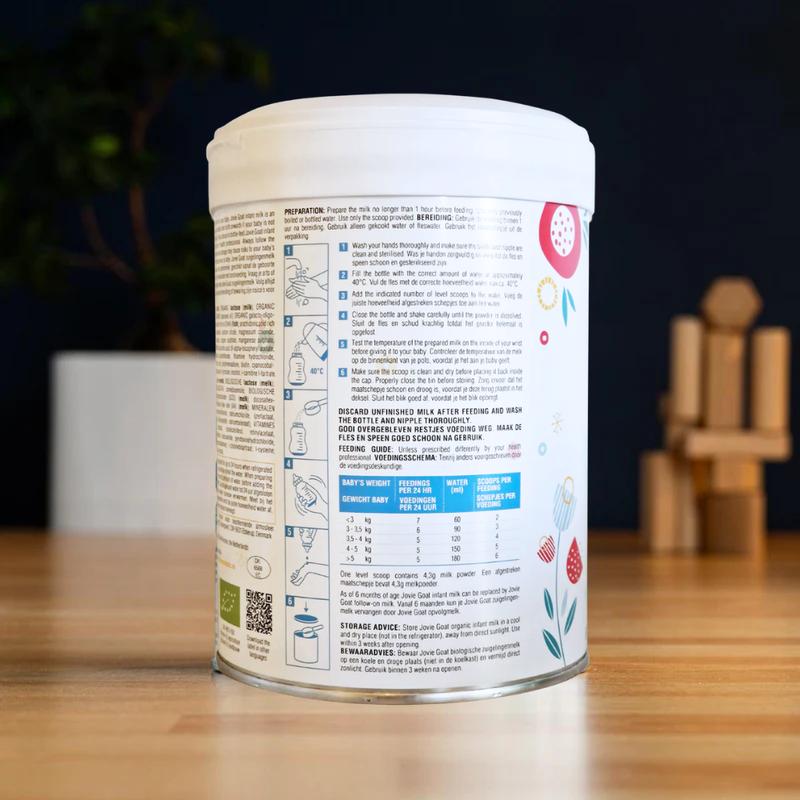 Jovie Stage 2 (6-12 Months) Organic Goat Milk Formula (800g)