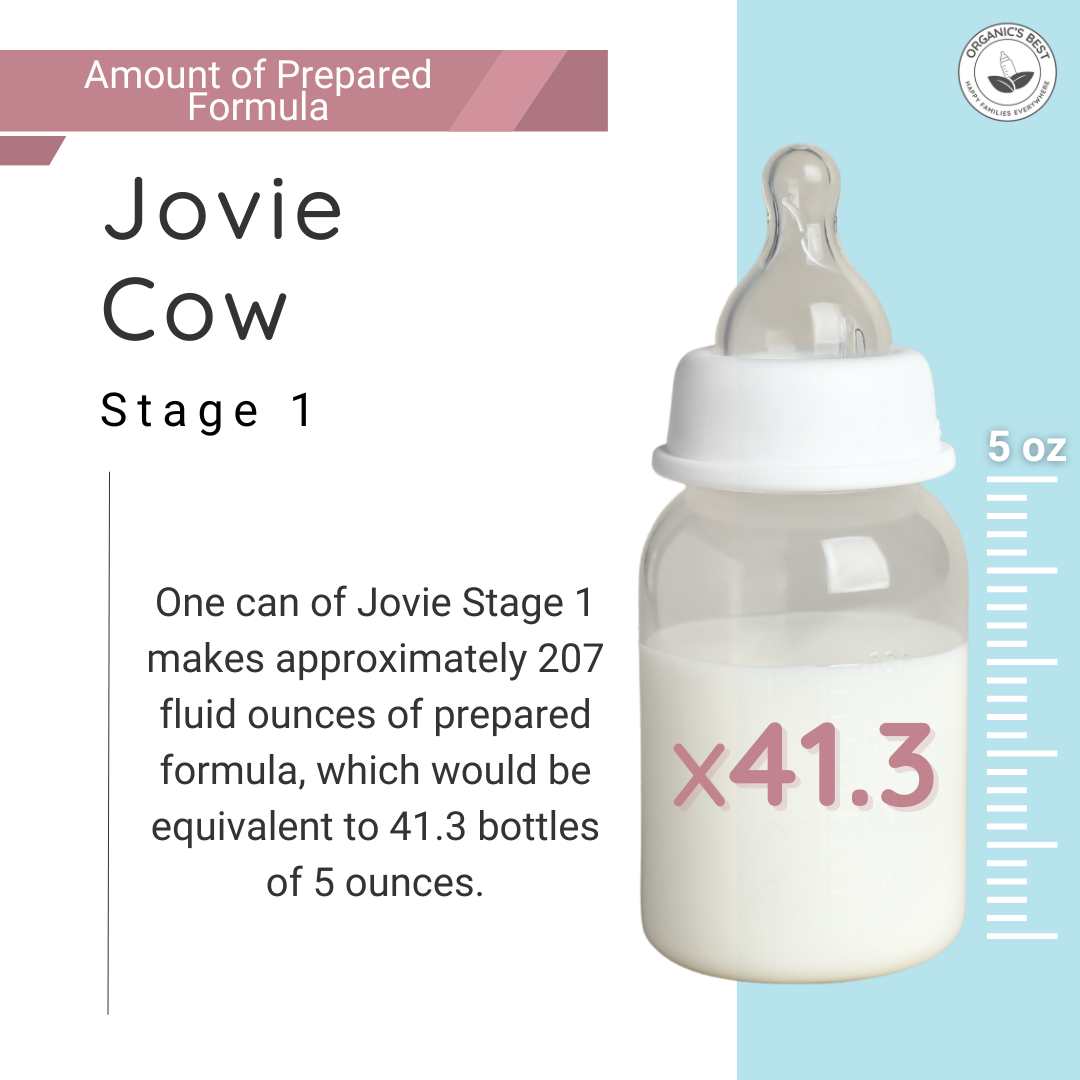 Jovie Cow Stage 1 Infant Formula