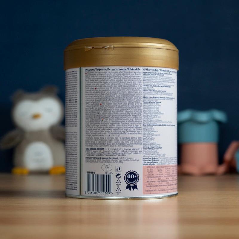 Kendamil Premium Stage 1 (0-6 Months) First Infant Milk Formula (800g)