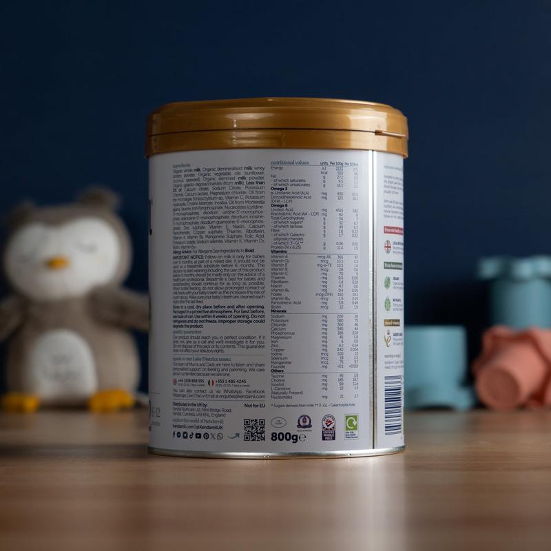 Kendamil Stage 2 (6-12 Months) Organic Milk Formula (800g)
