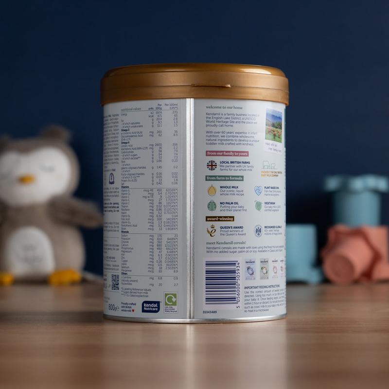 Kendamil Stage 3 (12+ Months) Classic Milk Formula (800g)
