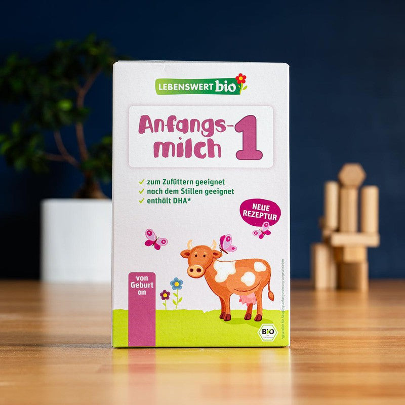 Lebenswert Bio Stage 1 (0-6 Months) Infant Formula (500g)