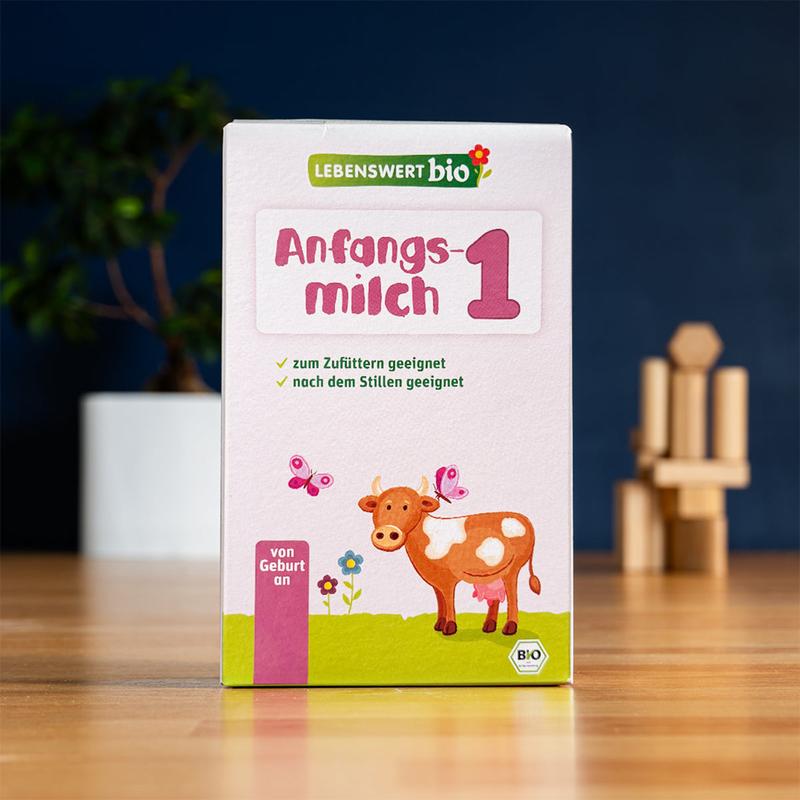 Lebenswert Bio Stage 1 (0-6 Months) Infant Formula (500g)