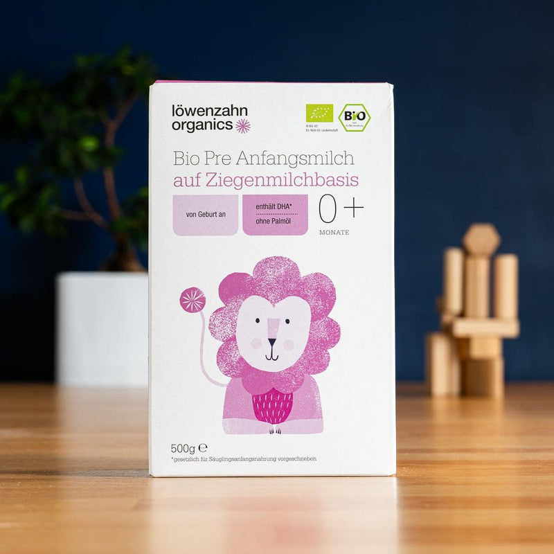 Löwenzahn Organics Goat Stage Pre (0-6 Months) Infant Formula (500g)